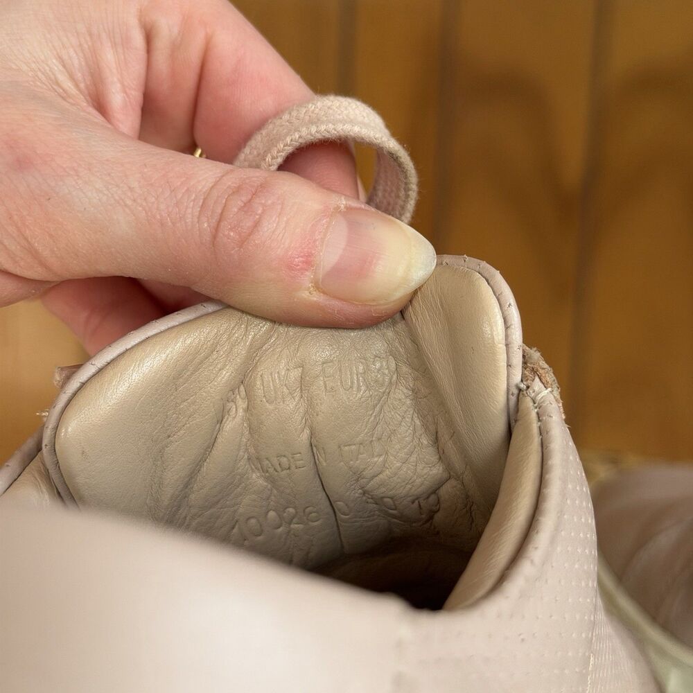 Greats Brooklyn The Royale $220 Women’s Sneakers Pink Leather Made in Italy US 9 - Picture 13 of 13